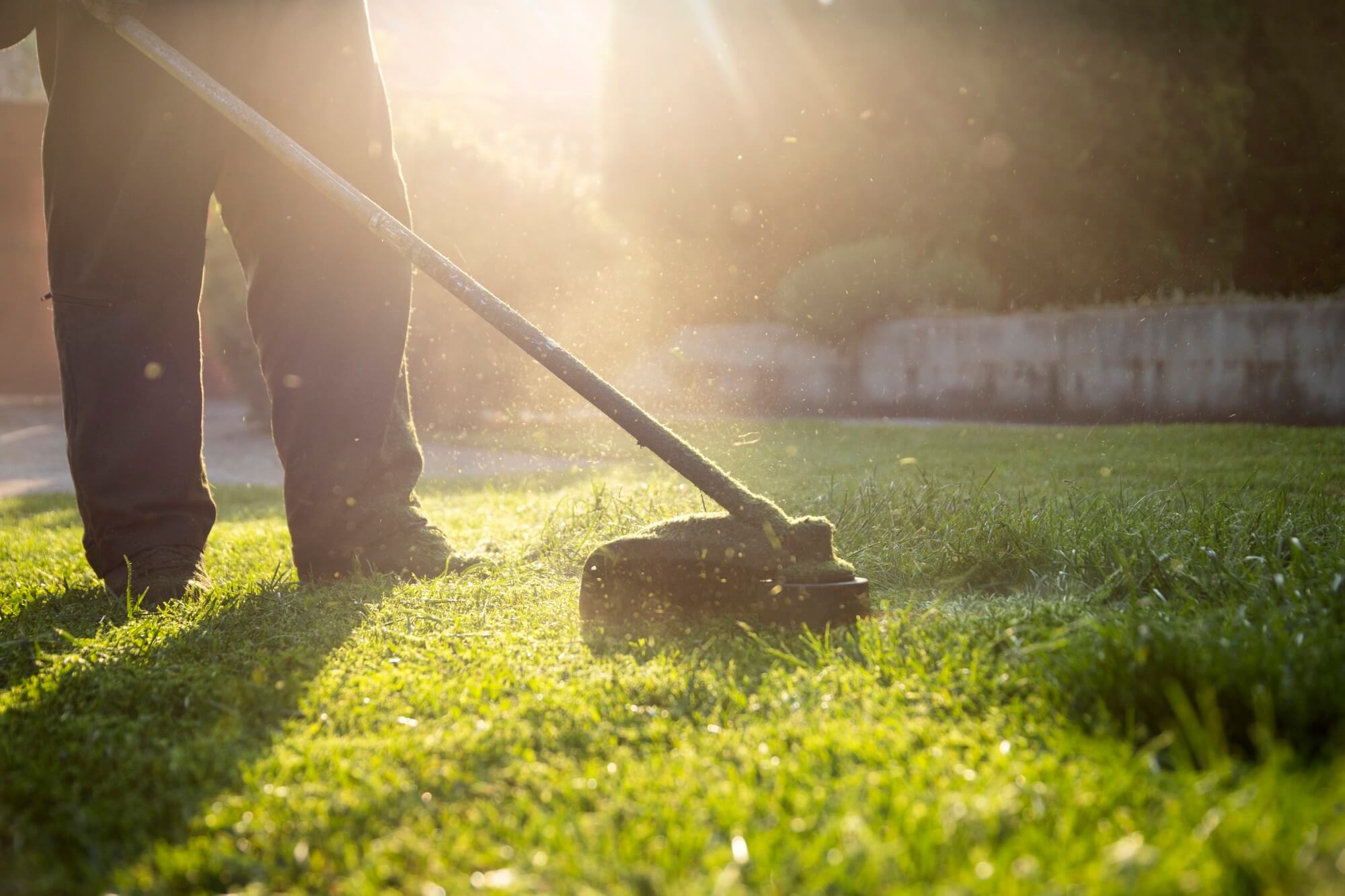 Gardening equipment and outdoor service setup